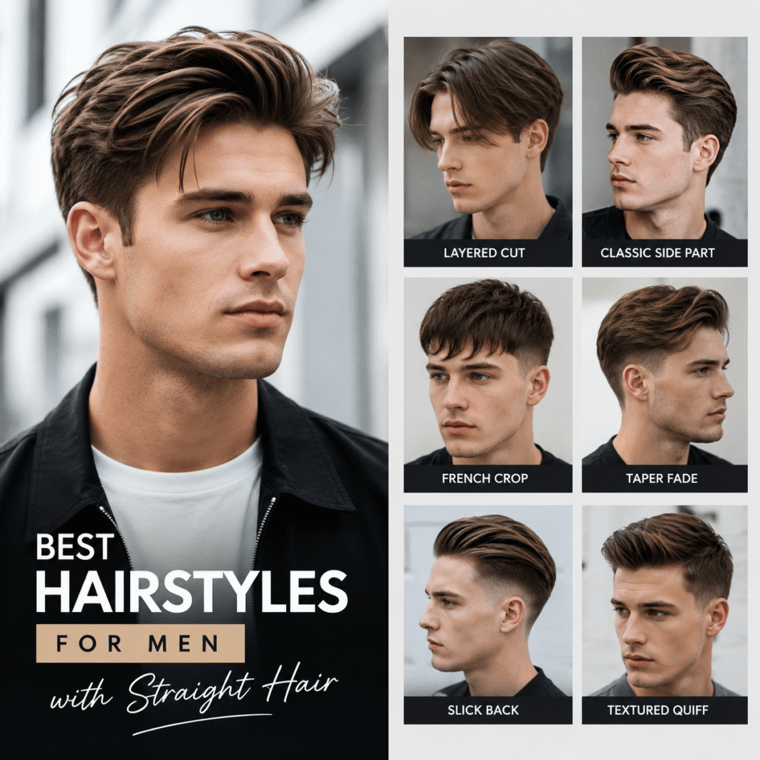 40 Best Hairstyles for Men with Straight Hair (2026 Guide)