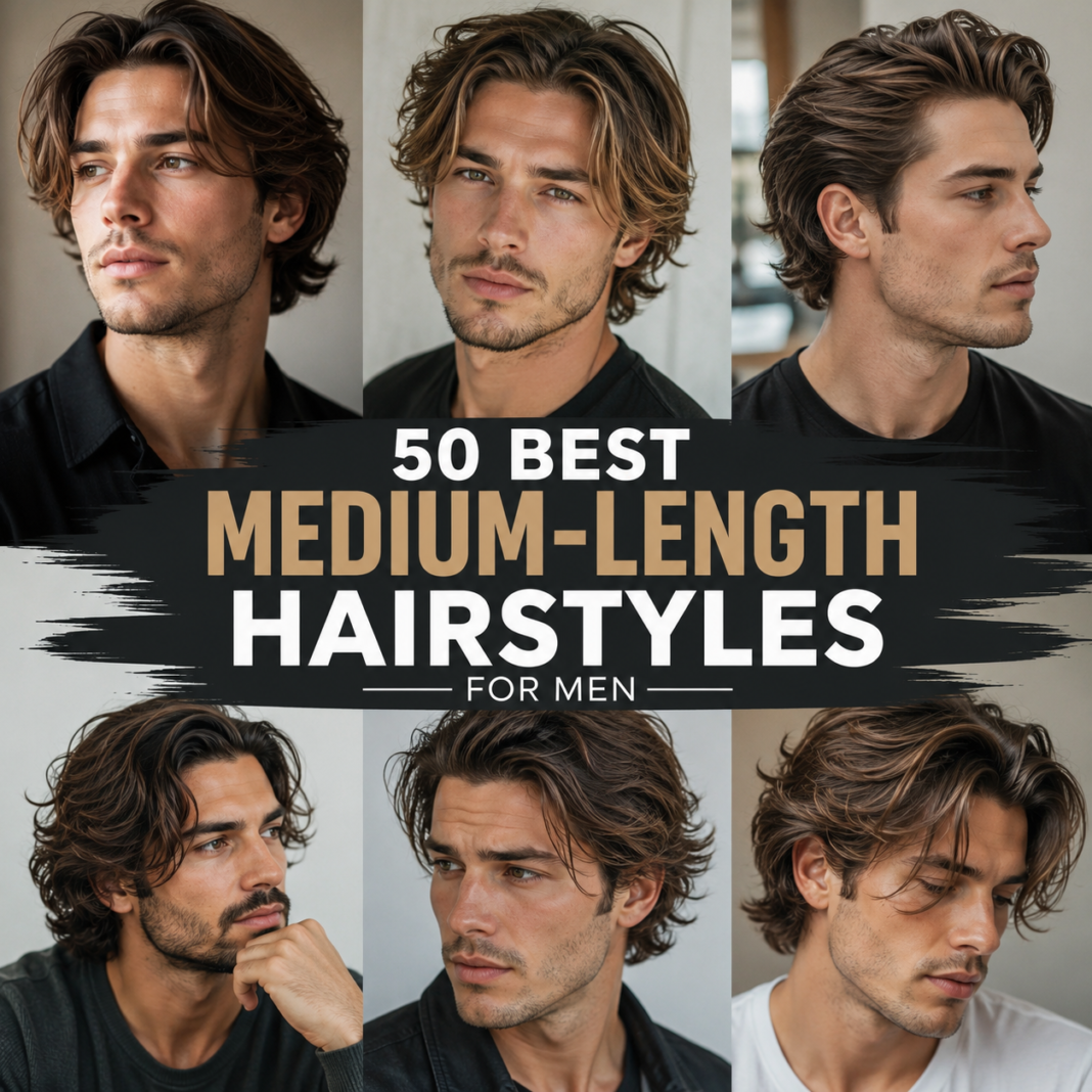 Best Medium-Length Hairstyles for Men