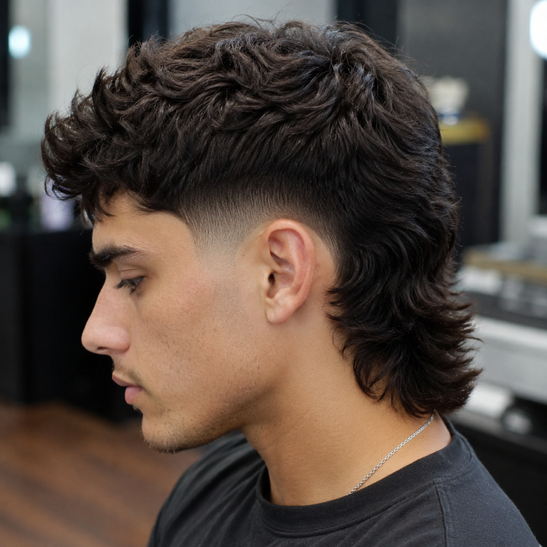 mullet taper fade