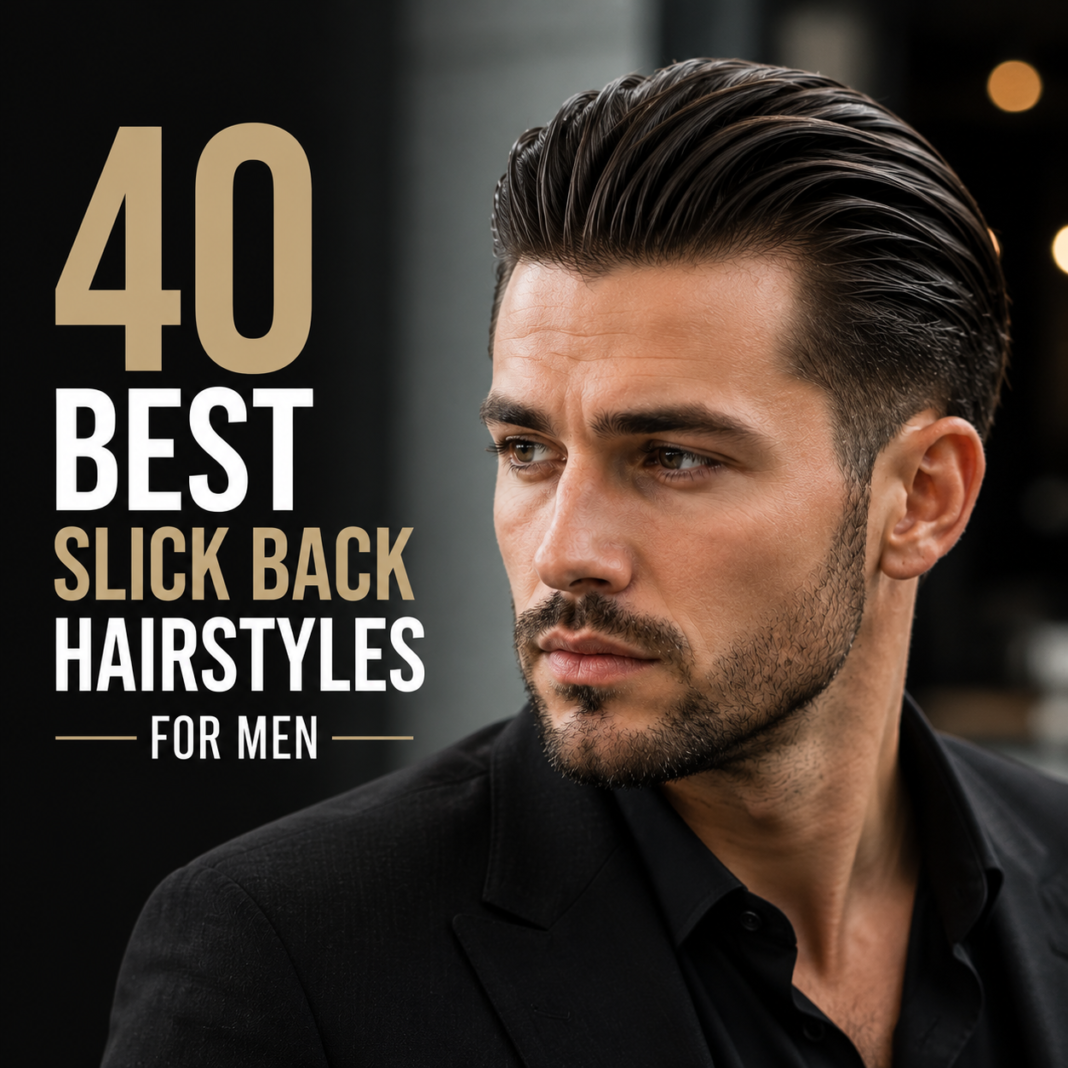 40 Best Slick Back Hairstyles for Men (2026 Guide) 40 Best Slick Back Hairstyles for Men
