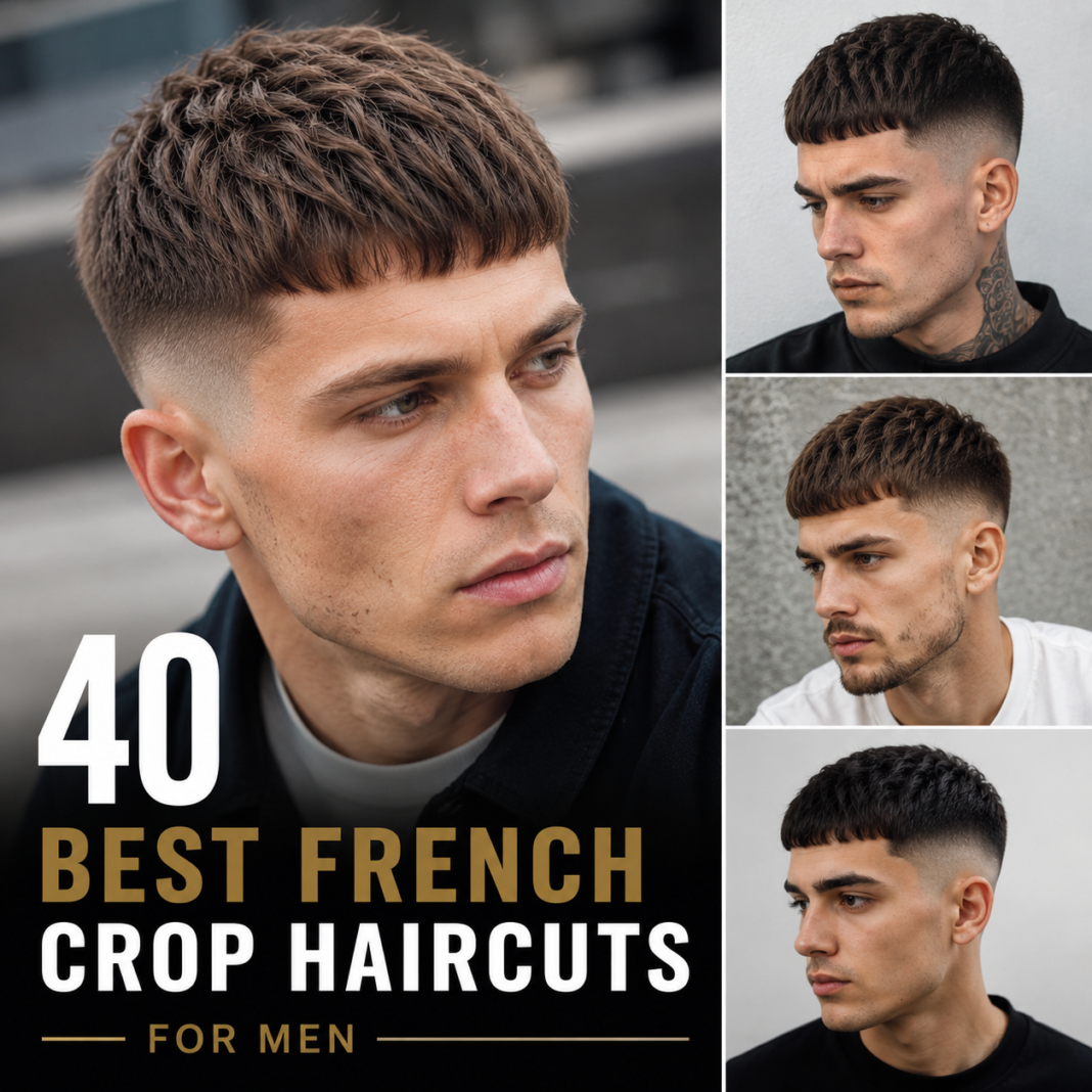 Best French Crop Haircuts for Men