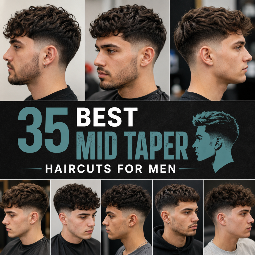Best Mid Taper Haircuts for Men