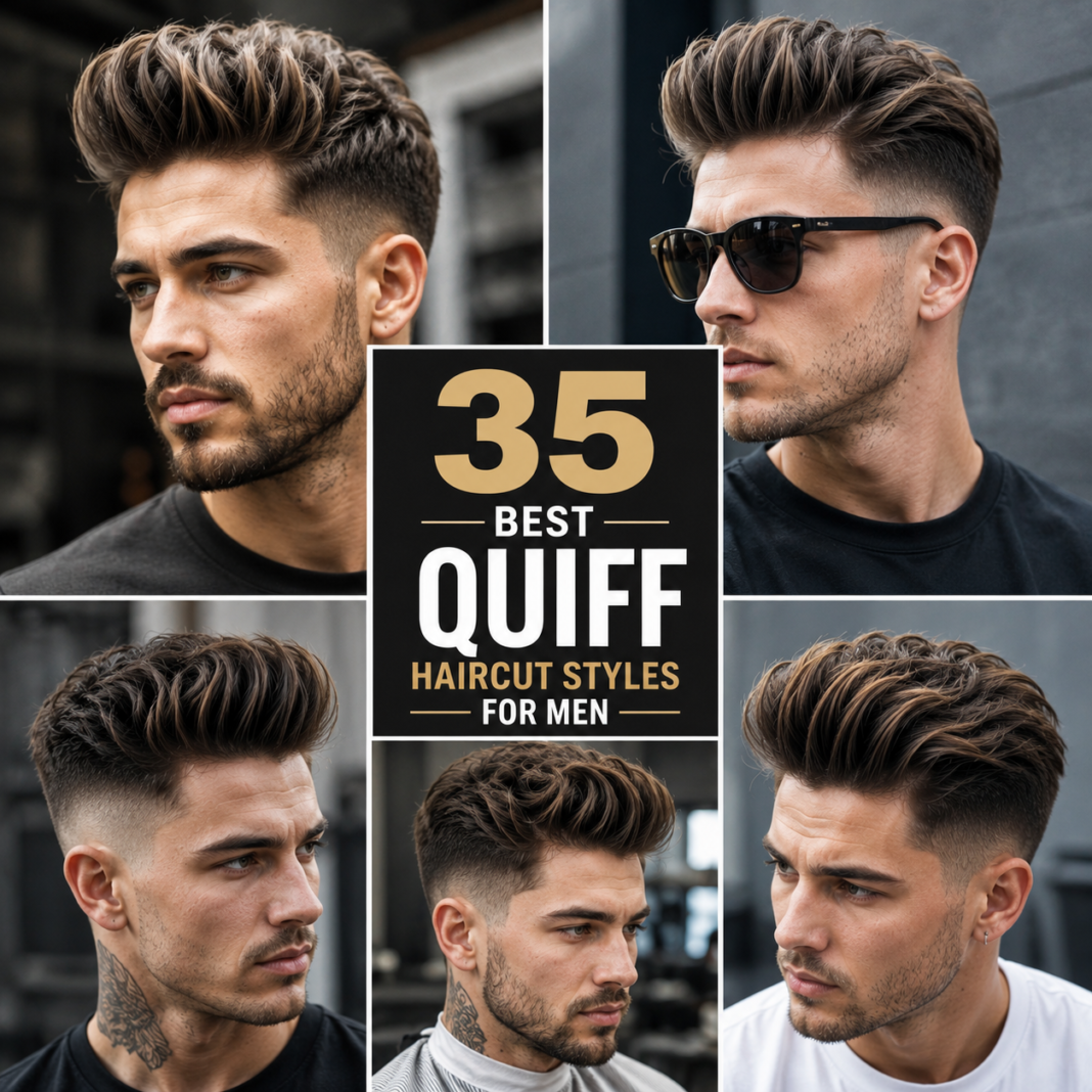 35 Best Quiff Haircut Styles for Men (2026 Guide) Best Quiff Haircut Styles for Men