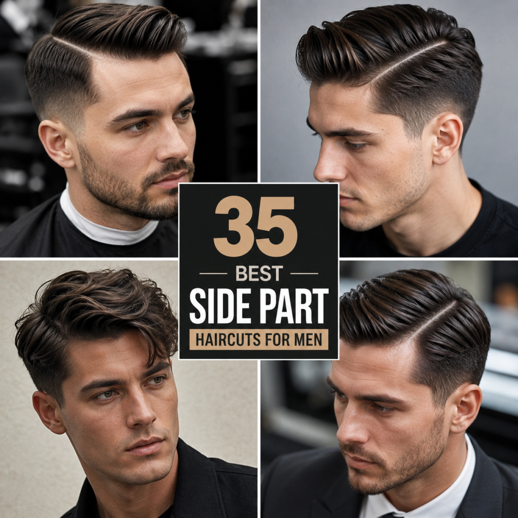 35 Best Side Part Haircuts for Men (2026 Guide) Best Side Part Haircuts for Men