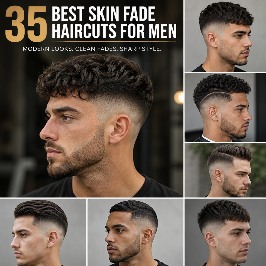 35 Best Skin Fade Haircuts for Men (That Actually Look Good in 2026) Best Skin Fade Haircuts for Men