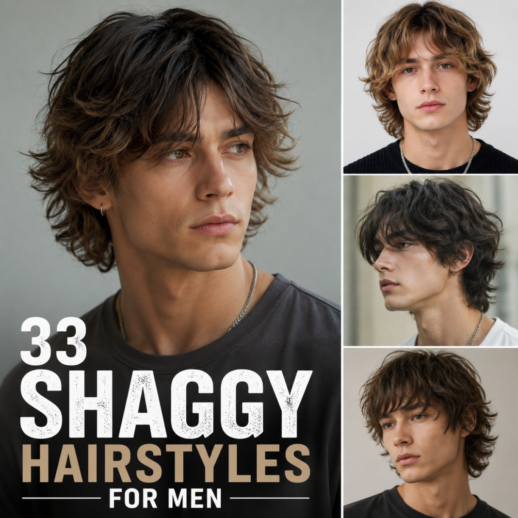 33 Shaggy Hairstyles for Men: The Coolest Looks to Try in 2026 Shaggy Hairstyles for Men