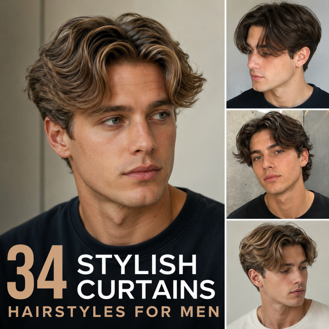 34 Stylish Curtains Hairstyles for Men (You’ll Love These) Stylish Curtains Hairstyles for Men