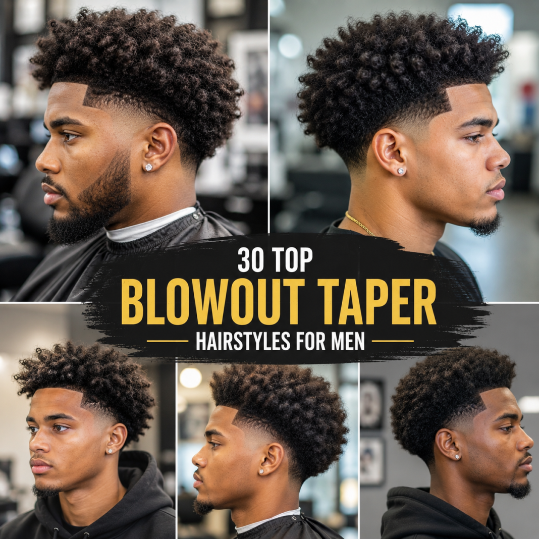 Top Blowout Taper Hairstyles for Men