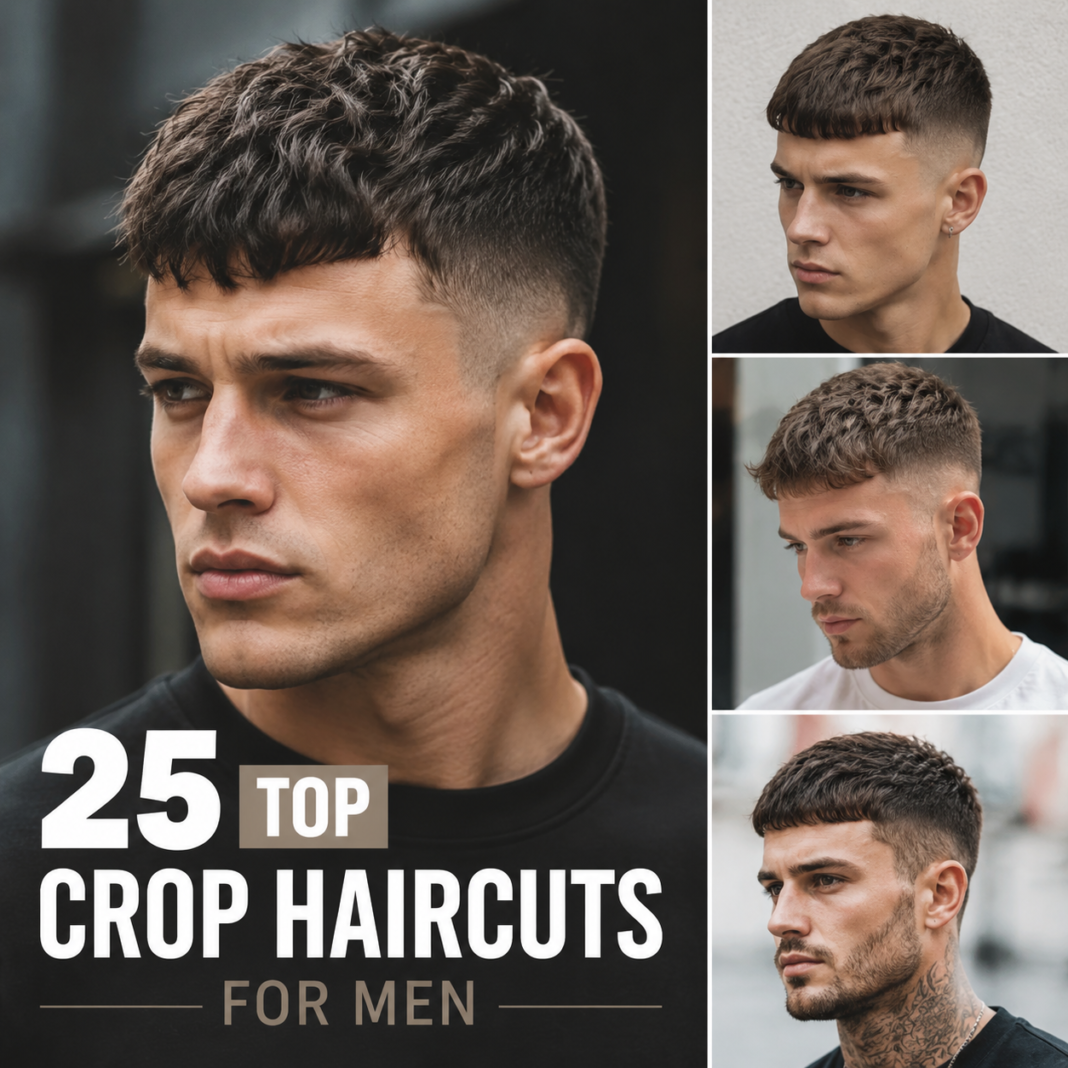 25 Top Crop Haircuts for Men (With Easy Tips to Pick Yours) Top Crop Haircuts for Men