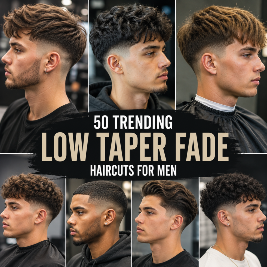 50 Trending Low Taper Fade Haircuts for Men (2026 Guide) Trending Low Taper Fade Haircuts for Men