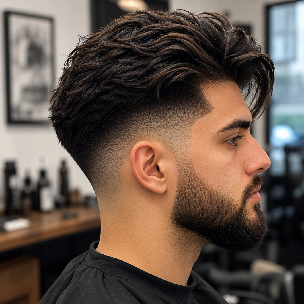 High Taper Fade With Long Hair: The Complete 2026 Guide High taper fade with long hair