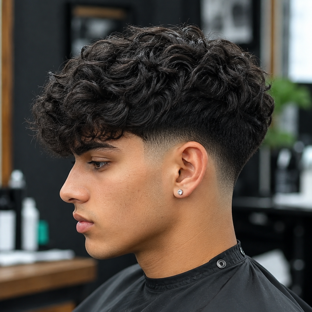 Low Taper Fade Curly Fringe: The Coolest Haircut You Need in 2026 Low Taper Fade Curly Fringe