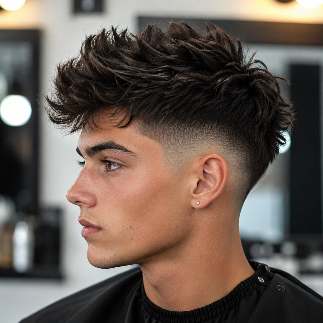 Low Taper Fade Faux Hawk: The Cool Haircut Every Guy Is Asking For Low Taper Fade Faux Hawk
