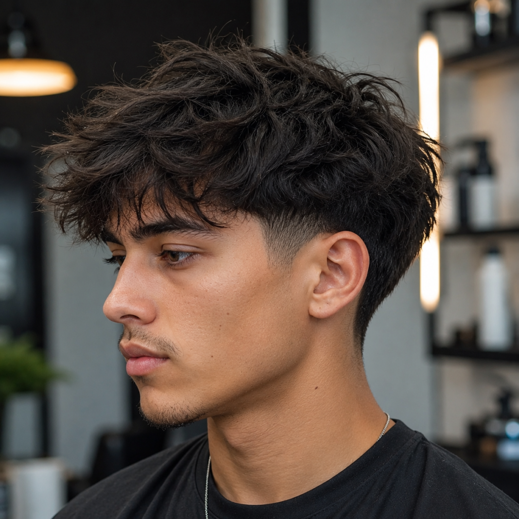 Low Taper Fade Messy Hair: The Coolest Haircut You Need Right Now Low Taper Fade Messy Hair