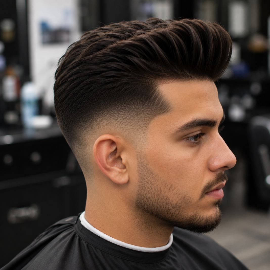 Low Taper Fade Quiff
