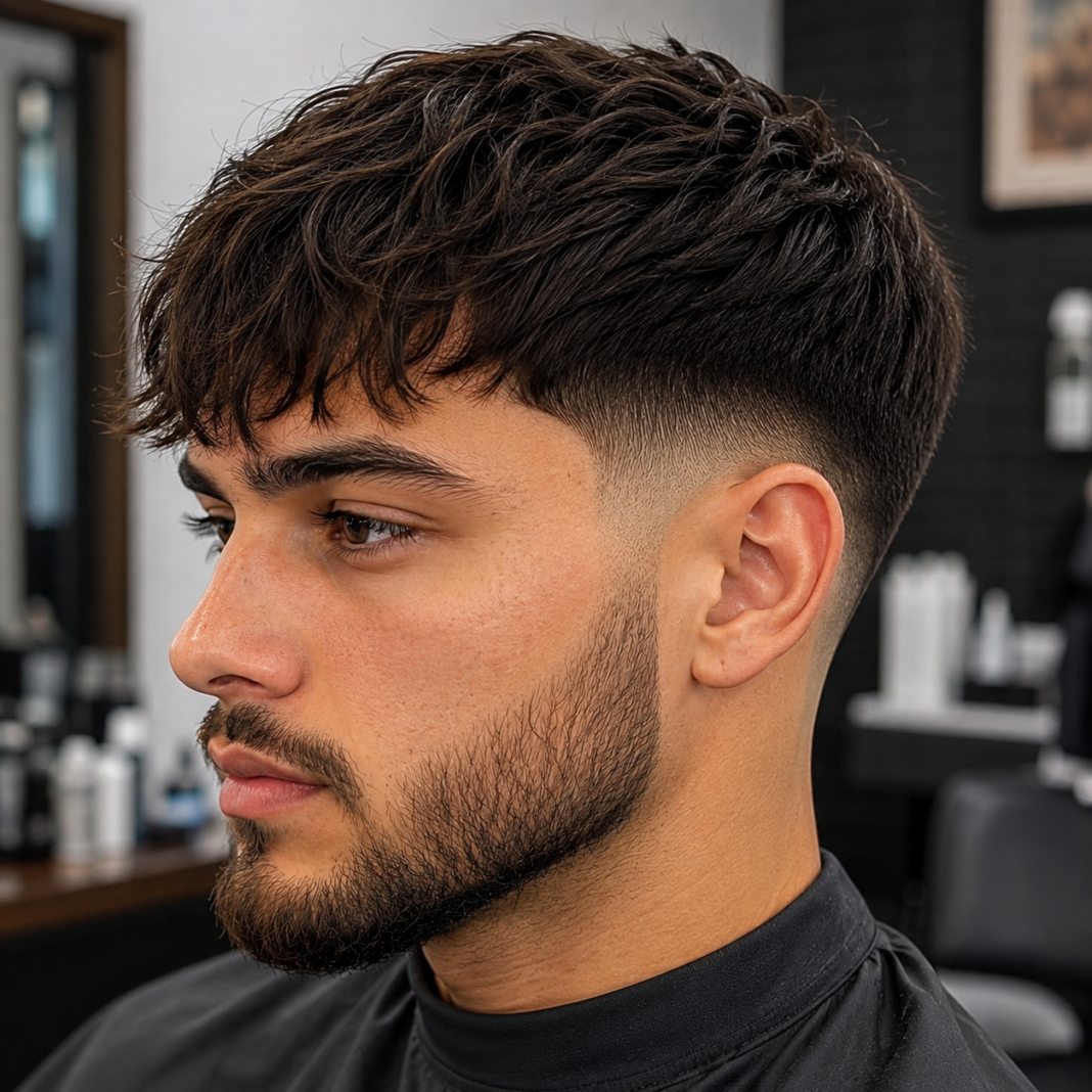 Low Taper Fade with Fringe: The Easy Guide to This Cool Haircut Low Taper Fade with Fringe